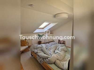 Tauschwohnung: 2 Zimmer Dachgeschosswohnung im Kaskelkiez