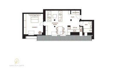 Erstbezug: 2 Zimmer Dachgeschosswohnung am Sedansberg – urbanes Leben im Herzen Wuppertals