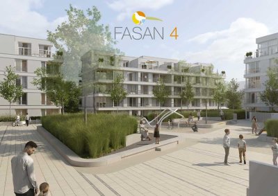 FASAN 4  – 3-Zi. EG – 75qm – großzügige 45qm Süd-West-Terrasse mit Hochbeet - W4