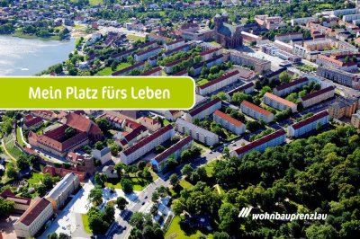 Den Ausblick genießen.