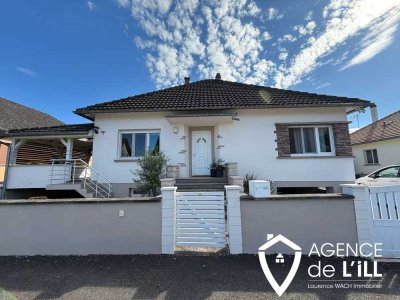 Traumhafter Bungalow mit großem Garten - im Elsass bei Sasbach a.K.