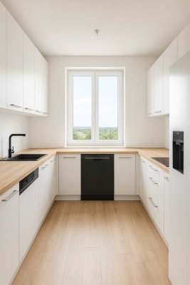 Attraktive 3,5-Zimmer Wohnung im 4. OG mit Balkon in Neutraubling