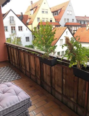 Altstadtwohnung mit großem Balkon