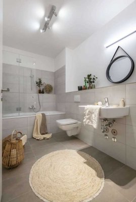 Moderne 2-Zimmer-Wohnung mit Einbauküche und Balkon!