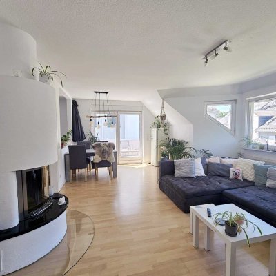 Maisonette-Highlight mit Loggia, Kamin, EBK und Stellplatz - zentral in Niedernhausen, nahe Bahnhof