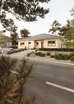 *Exklusiver Winkelbungalow  – Barrierefrei, modern und mit Traum-Ausstattung inkl. Grundstück*