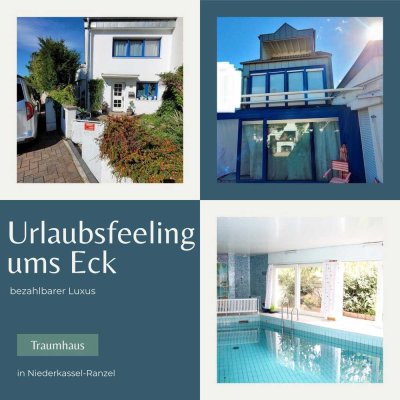 Provisionsfreies Eckhaus der Extraklasse mit Innenpool