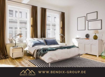 3-Zi-Wohnung mit eigenem Gartenanteil – Hochwertig & gut geschnitten! Historischer Industrie-Charme!