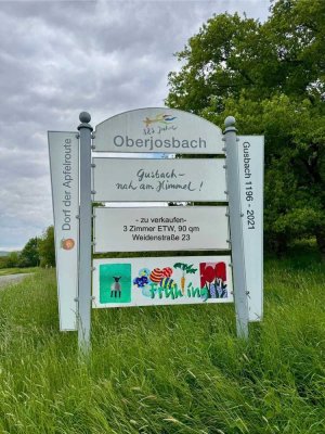 "Nah am Himmel...", Willkommen in Oberjosbach, dem coolsten Ortsteil von Niedernhausen, 3 Zi-Whg.