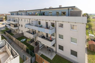 Helle Dachterrassenwohnung mit Fernblick