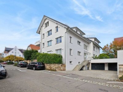 Besondere 4-Zimmer-Maisonette mit Galeriegeschoss und Sonnenbalkon in bester Lage von Kemnat