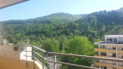 Renovierte 2-Zimmer Wohnung im 8. OG mit Balkon und grandiöse Aussicht  in Heidelberg-Handschuhsheim