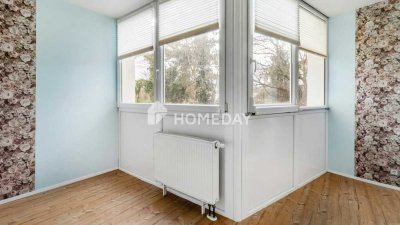 Helle 3,5-Zimmer-Etagenwohnung mit beheizten Wintergarten in gefragter Lage in Offenbach