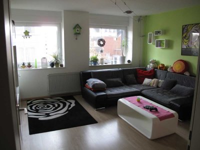 Helle Wohnung über 2 Etagen in Fußgängerzone - mit Balkon