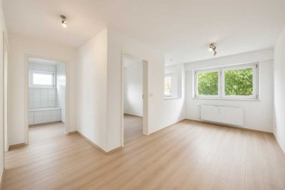 Helle, frisch sanierte 3-Zimmer-Wohnung mit Balkon & eigenem Tiefgaragenstellplatz