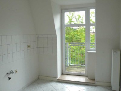 Gemütliche 3-Zimmer-Dachegeschosswohnung mit Balkon