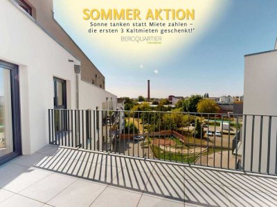 Nur noch eine verfügbar: Hochwertige 4-Zimmer-Neubauwohnung mit Top-Ausstattung im Bergquartier!