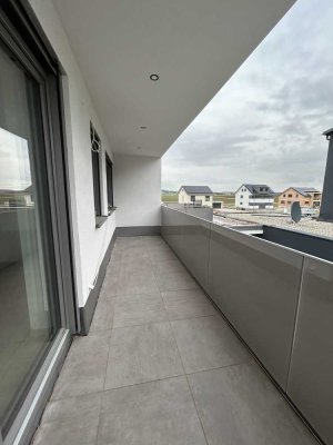 Moderne Neubauwohnung im Hochparterre