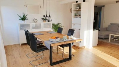 Komplett renovierte 3,5-Zimmer-Wohnung in Uhinger Aussichtslage