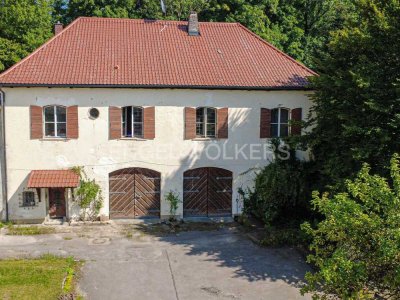 Unternehmer & Investor gesucht für ehemalige Villa mit großem Gartengrundstück im historischen Kl...