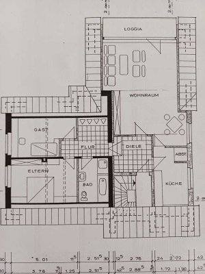 Moderne und gepflegte 3-Raum-DG-Wohnung mit Balkon in Hasbergen