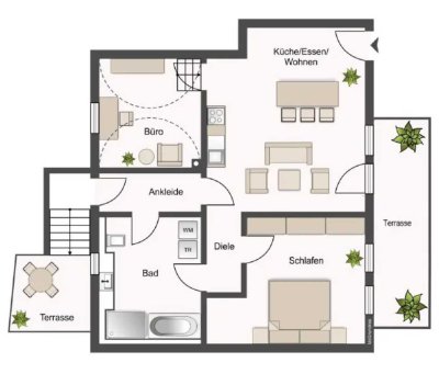 Neuwertige 3-Zimmer-Wohnung mit gehobener Innenausstattung mit EBK und Carport in Remseck am Neckar