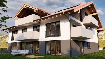 Begehrte Lage in Aschau-Neubau-2-Zimmer Obergeschoss