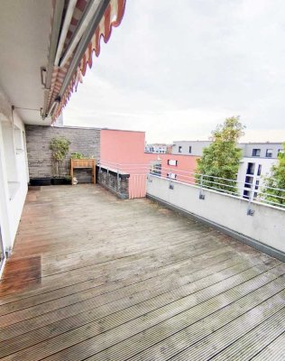 2-Zimmer-Wohnung mit 30 m² Dachterrasse in Köln-Ehrenfeld