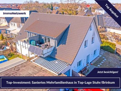 Top-Renditeobjekt: Saniertes Mehrfamilienhaus in erstklassiger Lage von Stuhr/Brinkum