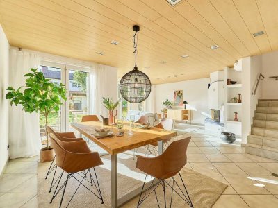 Energieeffizienter Wohntraum ohne Kompromisse - Stil-Komfort-Spa-Garten