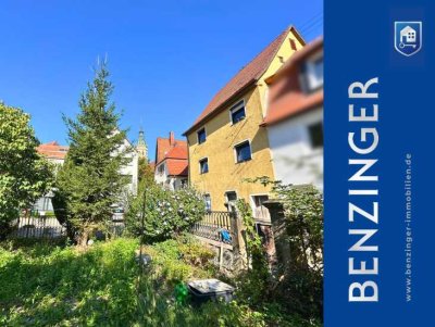 Haus mit Garten in d. Stadt – Mehrgenerationen-tauglich, Elsach-Center um die Ecke