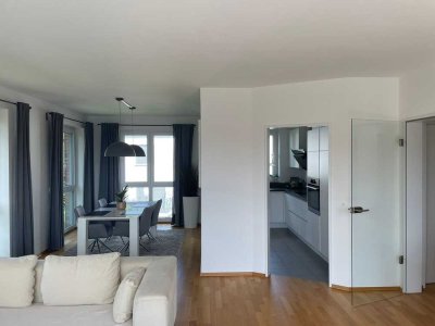 Penthouse-Wohnung mit vier Zimmern und Einbauküche in Leverkusen (neue Bahnstadt Opladen)