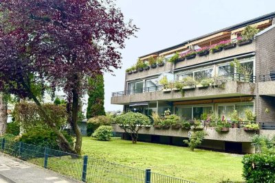 Neuss-Rosellen: 2-Zi-Wohnung mit Wohlfühlfaktor - Kamin, großer Balkon & Garage!