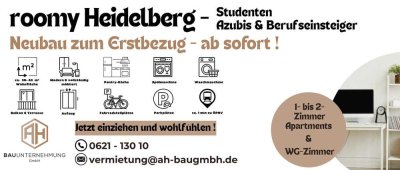 Zeitlos & Zentral: roomy Heidelberg – Stilvolle 2-Zimmer-Wohnung