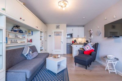 Ferienwohnung mit Meerblick sowie Schwimmbad und Sauna