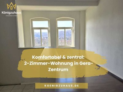 Komfortabel & zentral: 2-Zimmer-Wohnung in Gera-Zentrum