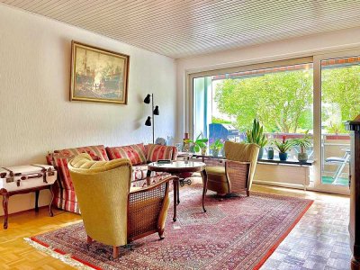 Komfort trifft Natur – barrierefreie Wohnung mit Balkon und Blick in die Baumkronen von Hattingen...