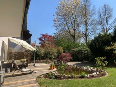 Gartenwohnung: hochwertig, sonnig, ruhig, mit 300m² Südgarten