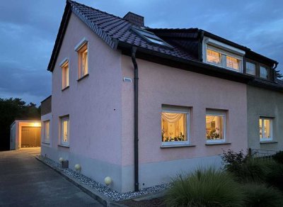 Nudersdorf: Doppelhaushälfte mit 1.640 m² Traumgrundstück - Provisionsfrei!