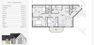 Renovierte 4-ZKB Etagenwohnung mit Balkon  - in Montabaur!