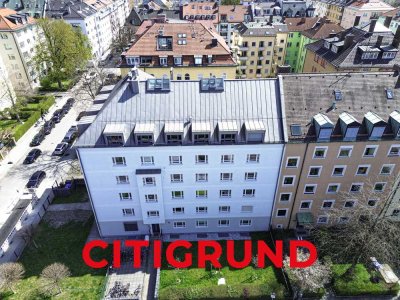 Maxvorstadt - Vermietete 2-Zimmer-Wohnung in ruhiger Innenhofausrichtung - Investment!