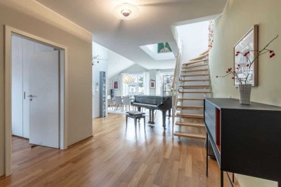 Obermenzing - Traumhaft elegante DG-Maisonette Wohnung mit Südterrasse und TG