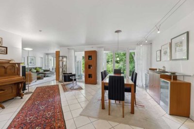 Kapitalanlage mit Wohnrecht in Nürnberg Kleinweidenmühle – 8 Zi., Einliegerwohnung, Südost-Terrasse