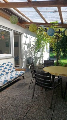 Helle 3,5-Zimmer Wohnung mit Garten in Weissach im Tal