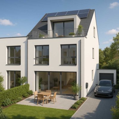 Vergiss Standard – Hier wartet dein zukunftssicheres Zuhause mit Dachterrasse & Energieplus!