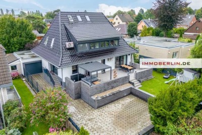 IMMOBERLIN.DE - 2023 kernsaniert! Exquisites Einfamilienhaus in sehr behaglicher Lage
