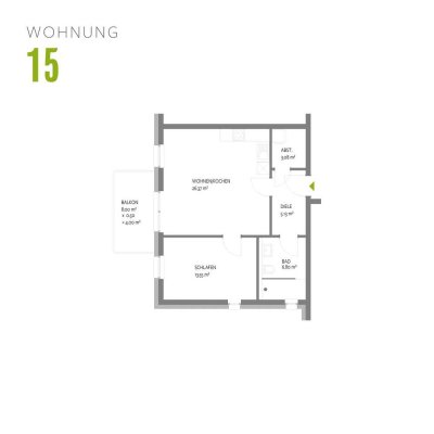 NEUBAU Trier-Olewig - Effizienzhaus 55 - Wohnung 15
