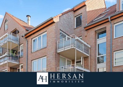 Stilvolle Zwei-Zimmer-Wohnung mit sonnigem Balkon in exklusiver Lage von Würselen!