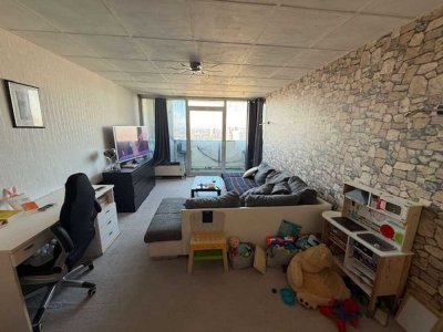 Über den Dächer von Ludwigshafen- schöne 2 Zimmer Wohnung mit Balkon im 22. Stock