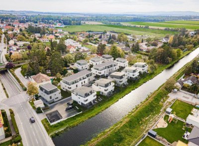 ***MIT WOHNBAUFÖRDERUNG ab € 1.870/Monat in der erste Reihe mit Blick auf den Werkskanal